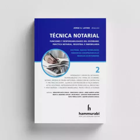 Técnica Notarial, 2 - comprar online