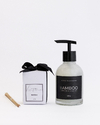 Kit Lavabo Sabonete E Mini Difusor Bamboo