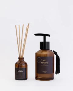 Kit Lavabo Sabonete E Mini Difusor Green Wood - comprar online