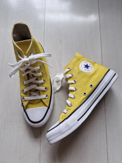 Converse All Star amarelo 34