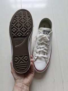 Imagem do Converse All Star couro sintético branco 37