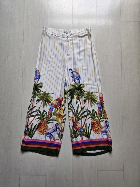 Calça Blue Steel estampada 40
