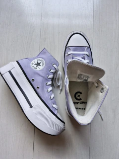 Converse Double Stack lilás 35 - Brechó SP