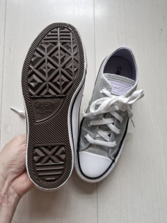 Imagem do Converse All Star glitter prata 33