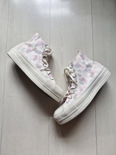 Converse All Star plataforma estampa pincelada 38 - comprar online