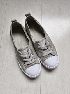 Converse All Star sapatilha prata 33