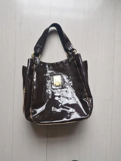 Bolsa Converse marrom vinil