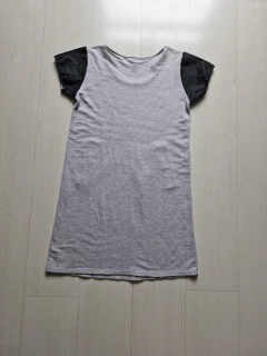 Vestido Hering cinza M - Brechó SP