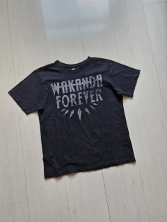 Camiseta Marvel Wakanda Forever preta P