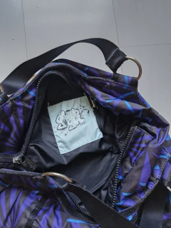 Bolsa Kipling Gorila Girlz azul - Brechó SP