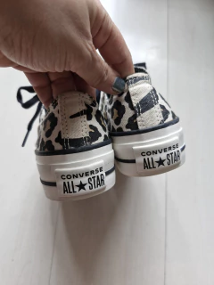 Converse All Star plataforma animal print 33 - loja online
