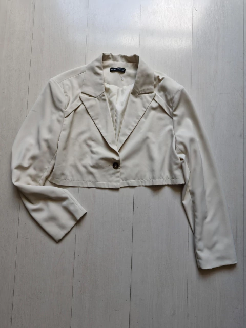 Blazer cropped offwhite G