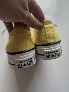 Converse All Star plataforma amarelo 36 - loja online