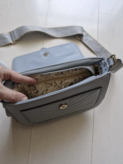 Bolsa tiracolo azul clara - loja online