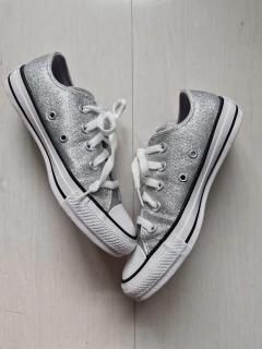 Converse All Star glitter prata 33 na internet