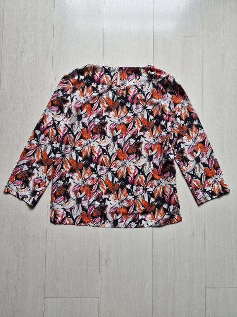 Blusa Zara floral P - comprar online