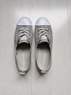 Converse All Star sapatilha prata 33 - Brechó SP