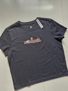 Cropped Converse preto P na internet