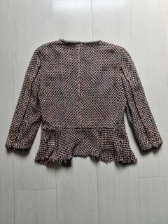 Casaco Zara tweed P - Brechó SP