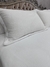 Jogo de Cama 4 peças Flannel Paris - Branco