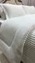 Edredom LUXOR Dupla Face Flannel Branco Brisa Enxovais