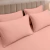 Jogo De Cama Brisa Confort 100% Algodão King Size 3 Pç - Salmão Liso na internet