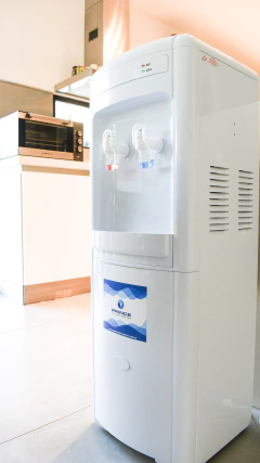 Purificador Dispenser Frío Calor Pie Red