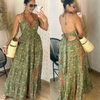 Vestido Longo Indiano Amarração Nikki Verde E1