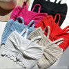 Cropped Tricot Franzido Laço Emanuele
