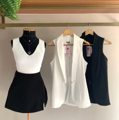 Colete Alfaiataria c/ Gola Juliana