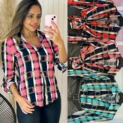 Camisa Manga Longa Xadrez Luanna