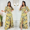 Vestido Longo c/ Fenda RS Decote V Manuela Est. 1