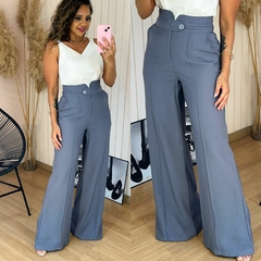 Calça Pantalona Marant Gislene Cinza