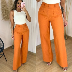 Calça Pantalona Marant Patrícia Laranja