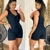 Conjunto Blusa Colete e Short Luciana Preto - comprar online