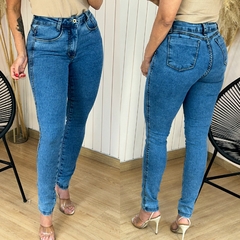 Calça Jeans Skinny Lisa Lav. Média Karita