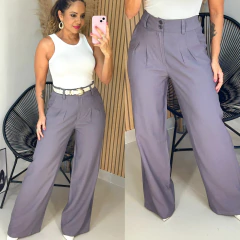 Calça Pantalona Marant Marissa Cinza - comprar online