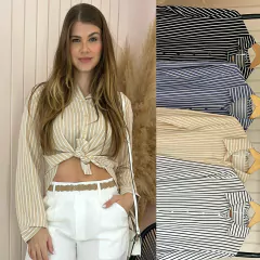 Camisa Manga Longa Listrada Daise