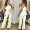 Calça Pantalona Zara Wanda Bege