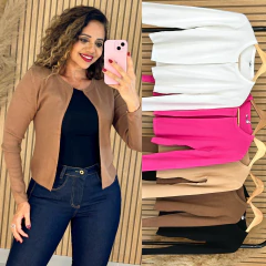 Cardigan Tricot Curto Susana - comprar online