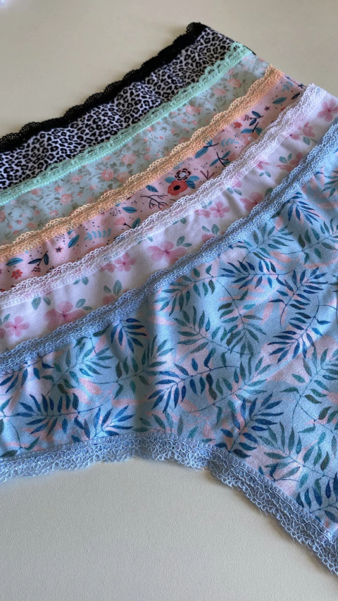 PACK x6 - Less Entera Alg c/Puntilla Estampadas - comprar online