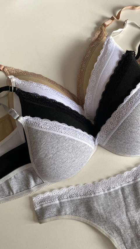 PACK x6 Conj Soft Anahí Alg C/Puntilla -SURTIDOS- - comprar online