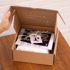 Imagem do sling prático algodão orgânico - areia