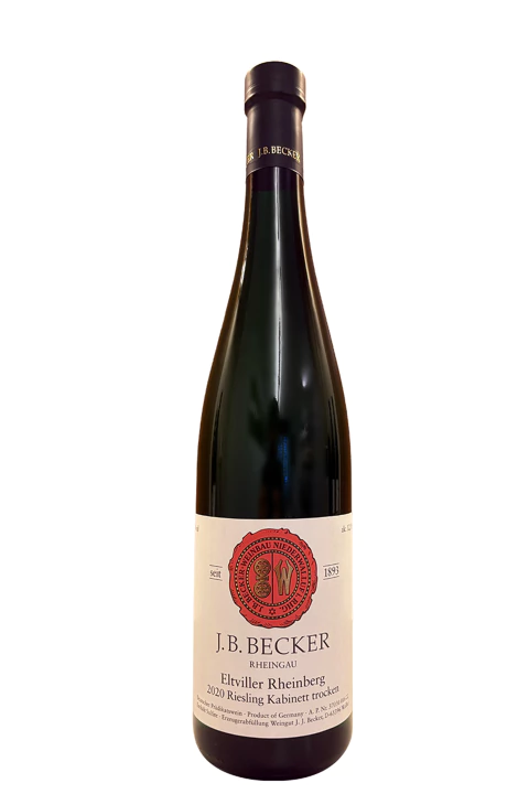 J. B. Becker, 2020 Eltviller Rheinberg Riesling Kabinett Trocken 750 ml