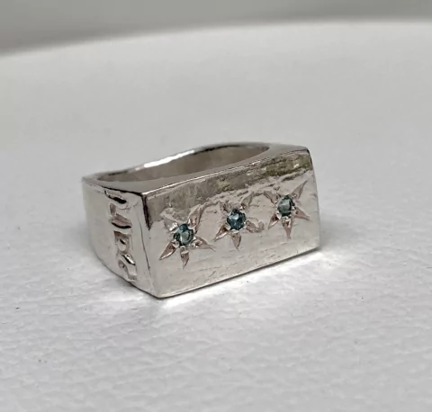 Anillo Tres Estrellas Cinturon de Orion