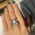 Anillo con dije San Benito - Pok_joyas
