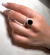 Anillo Cristal Negro en internet