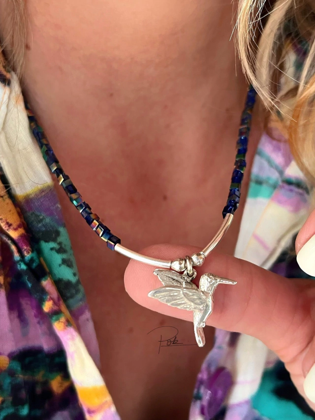 Collar Colibri Mensajero Del Cielo thumbnail 2