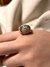 anillo sol y luna giratorio - comprar online
