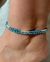 tobillera doble turquesa - Pok_joyas